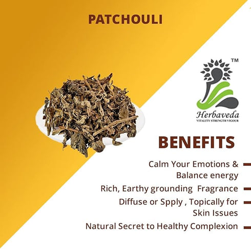 Herbaveda Patchouli Leaves Dried